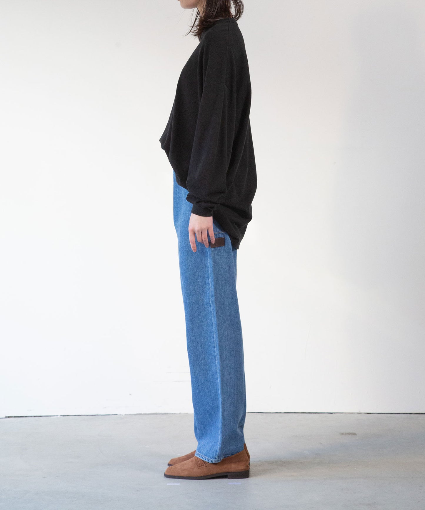 Cotton Pile Long Sleeve T-Shirt