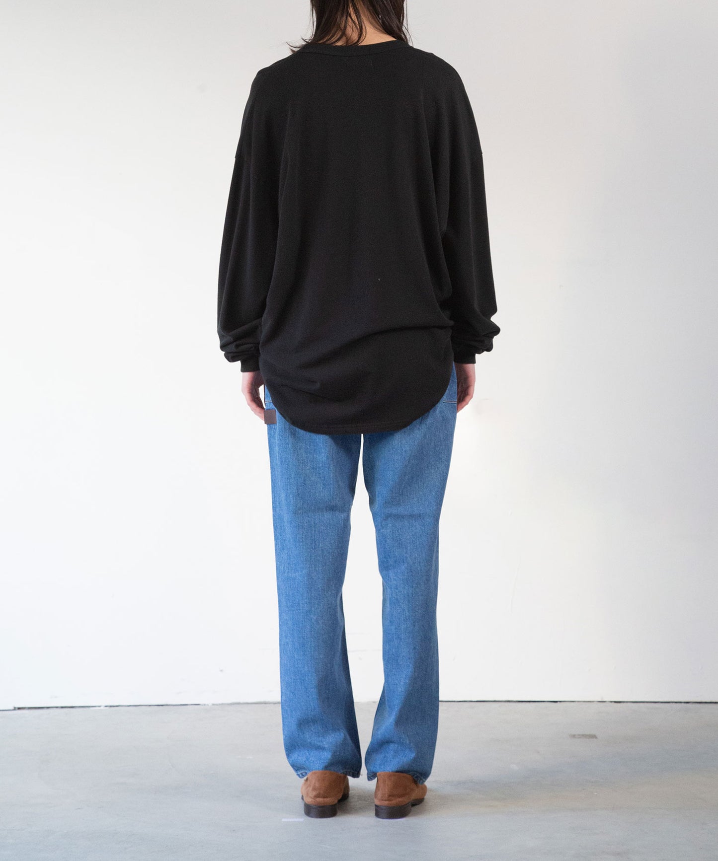 Cotton Pile Long Sleeve T-Shirt