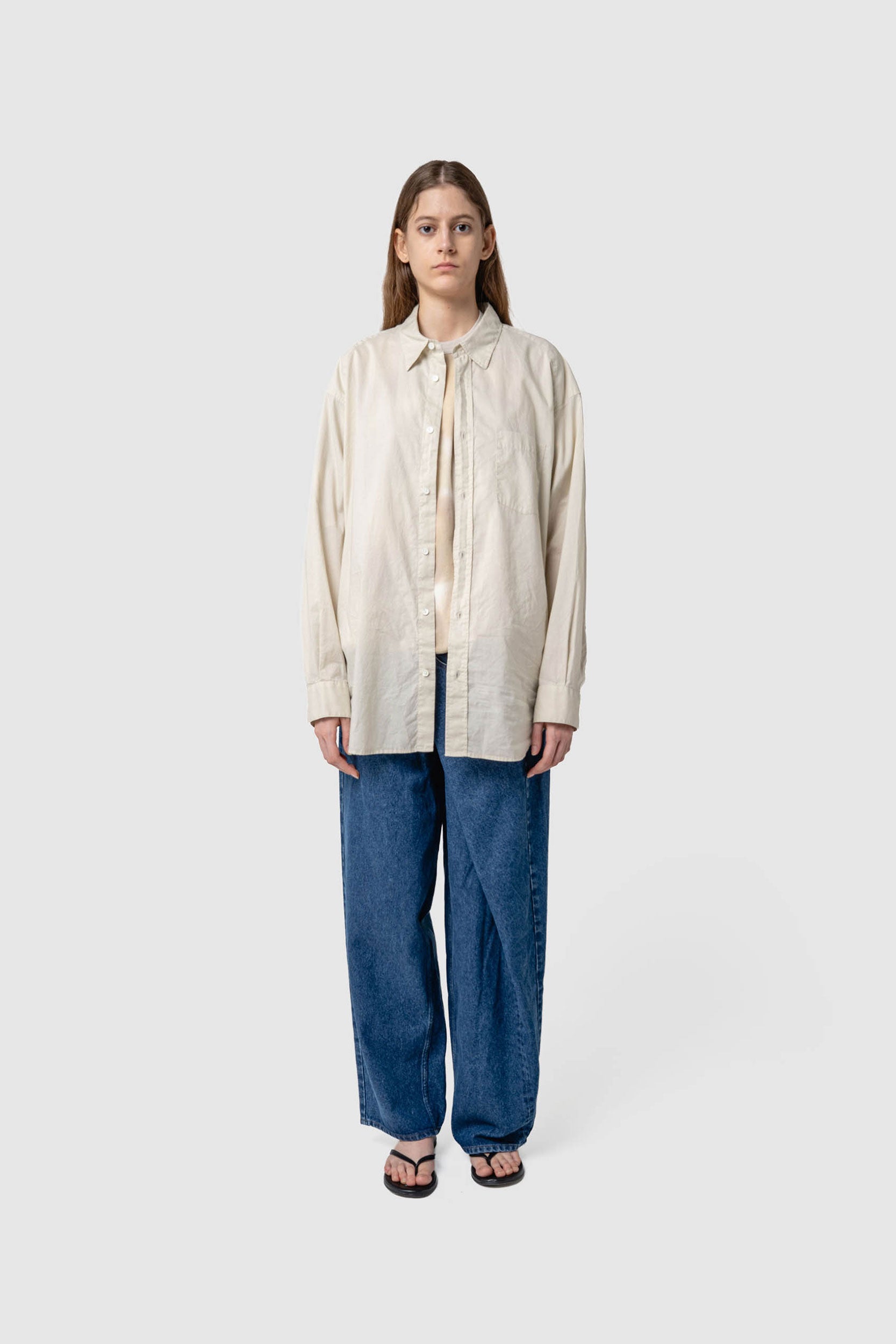 AIRY COTTON LONG-SLEEVE SHIRT