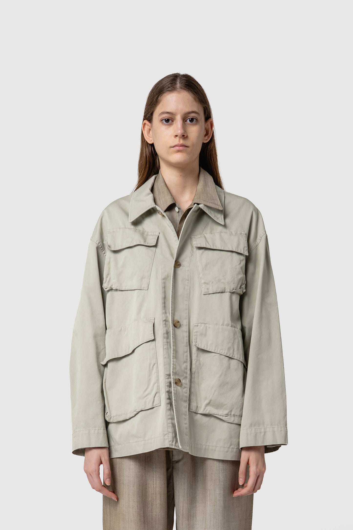 COTTON TWILL JACKET