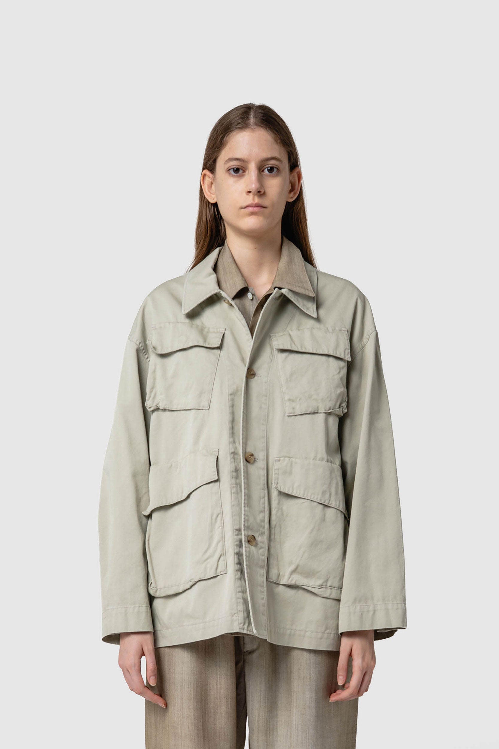 COTTON TWILL JACKET