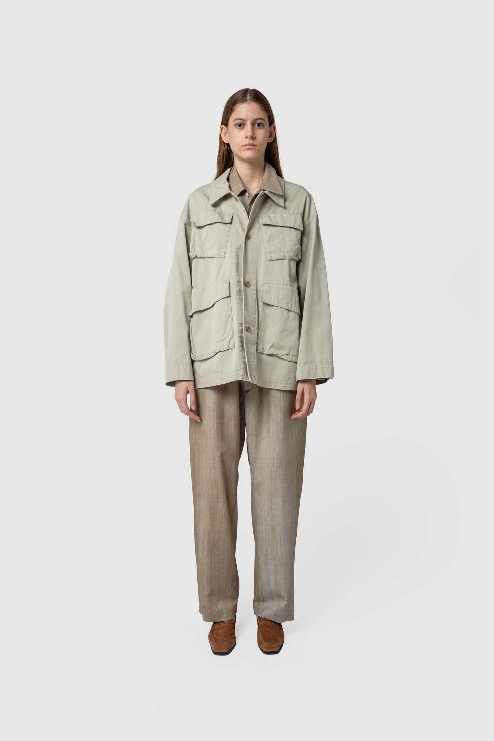 COTTON TWILL JACKET
