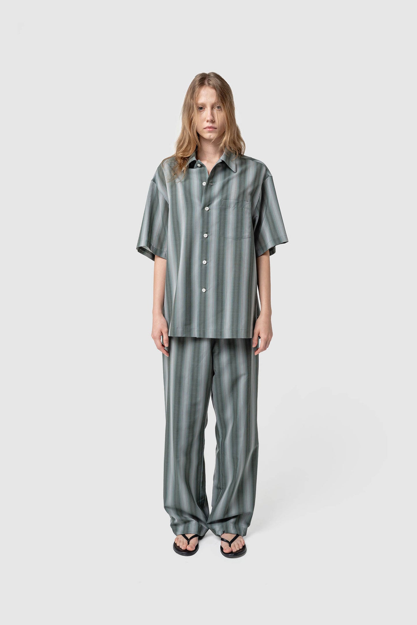 OMBRE STRIPE PANTS