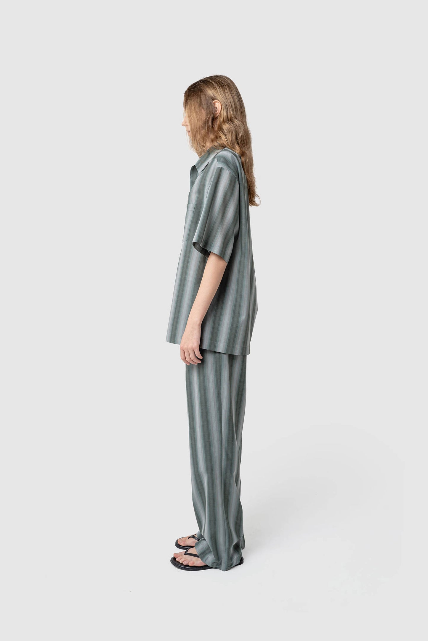 OMBRE STRIPE PANTS