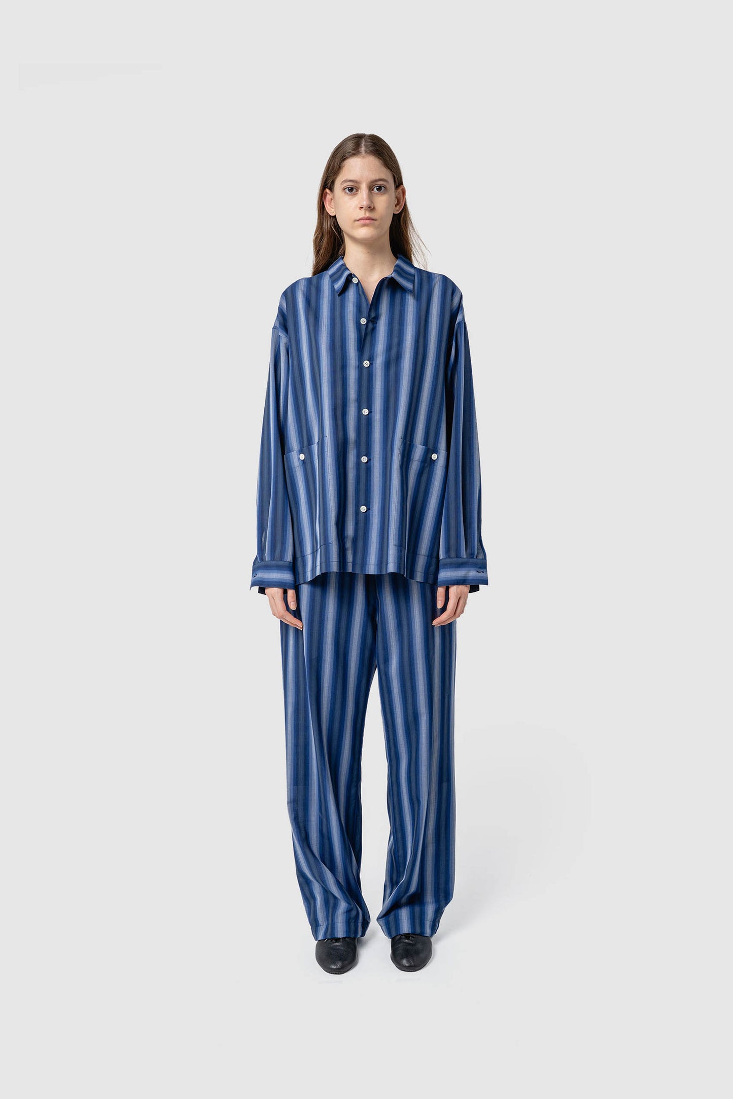 OMBRE STRIPE PANTS
