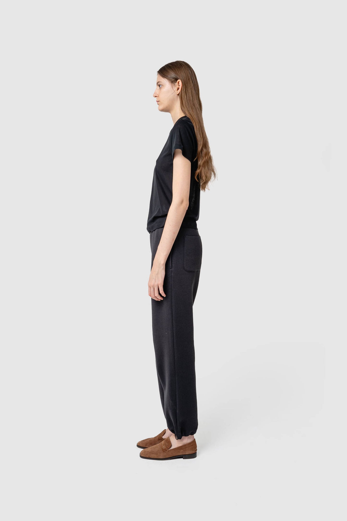 COTTON SHEER RIB T-SHIRT