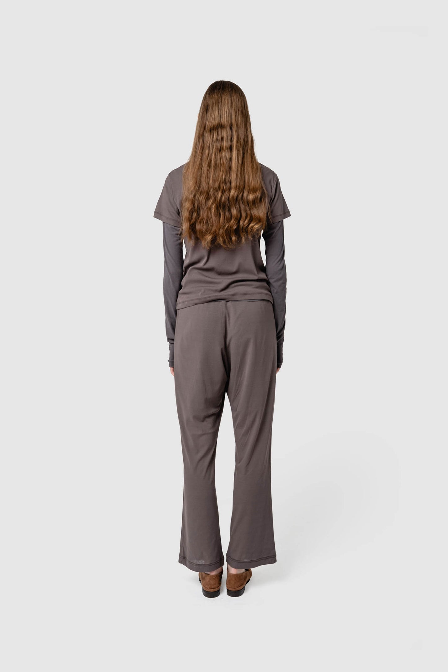 SHEER TRIMMING T-SHIRT
