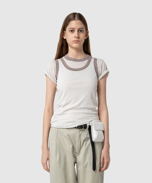 SHEER TRIMING TANK TOP｜UNDECORATED(アンデコレイテッド)公式通販