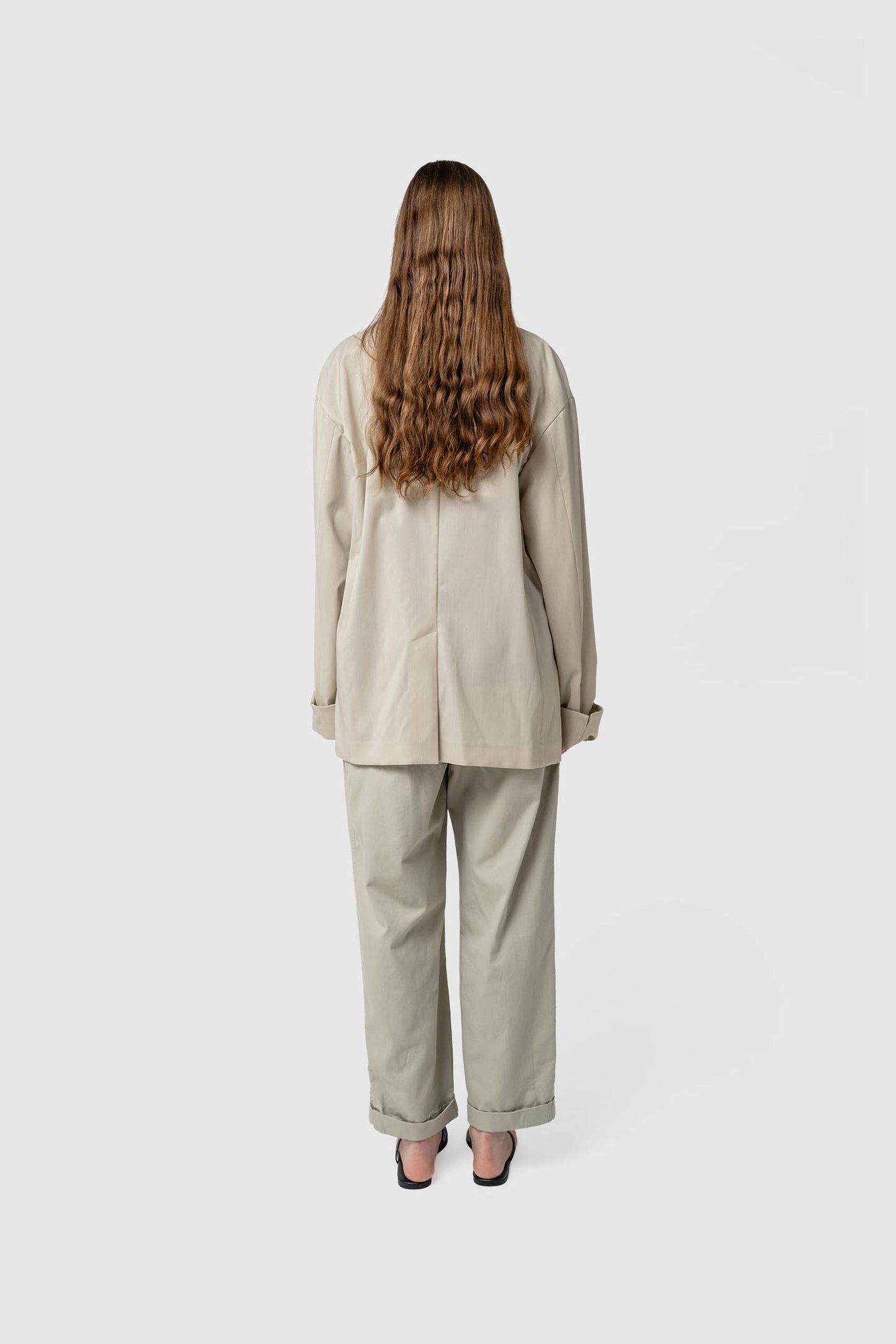 WATER-PROOF WOOL BIG JACKET