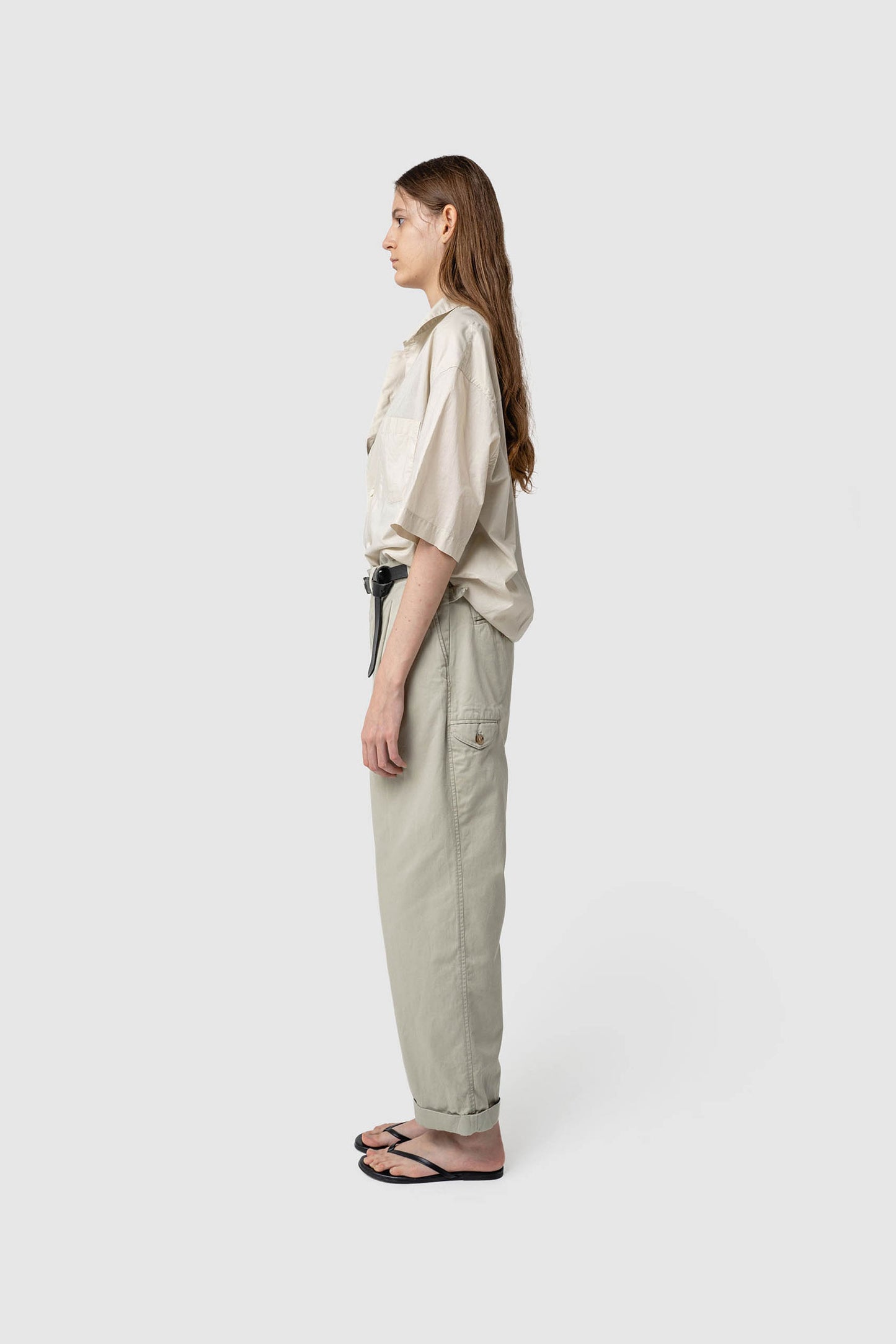 AIRY COTTON SHORT-SLEEVE SHIRT
