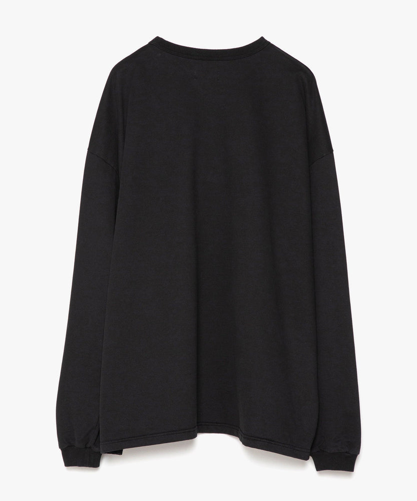 Brushed Cotton Pile L/S T-Shirt