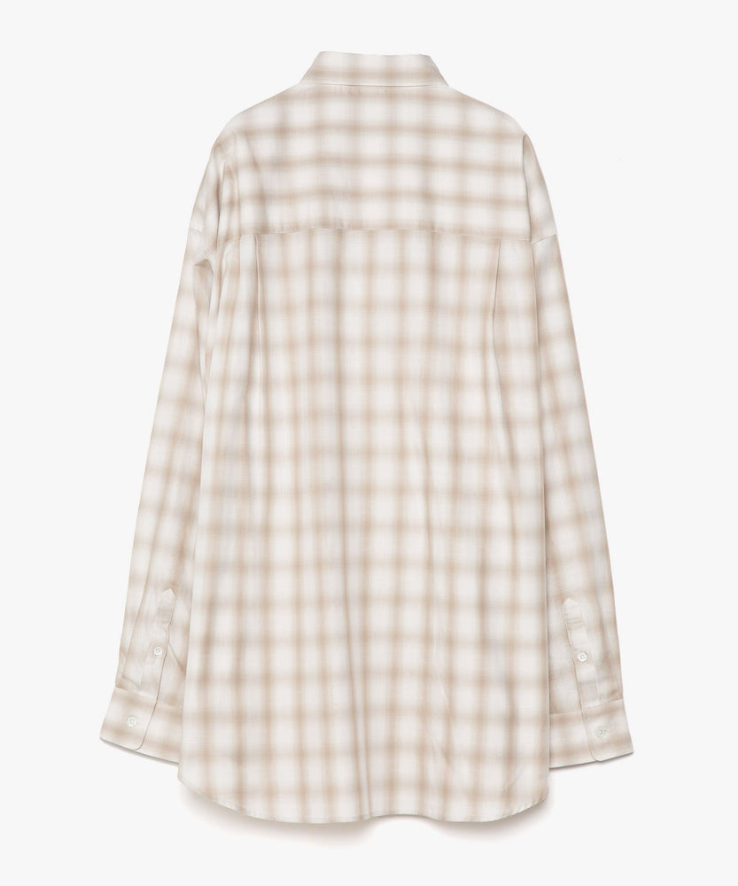 Organic Cotton Twill Check L/S Shirt