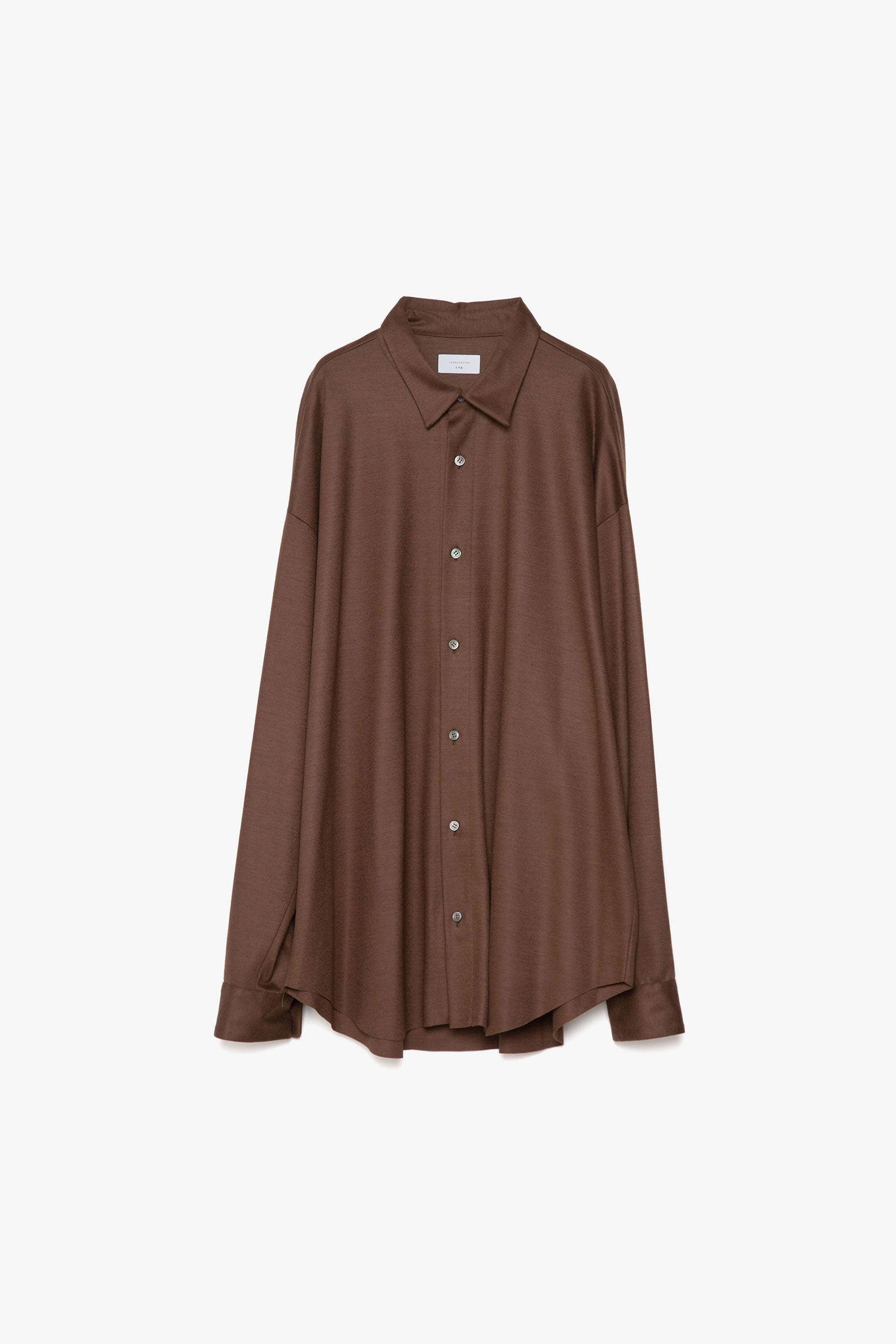 Wool Knit Smooth Shirt