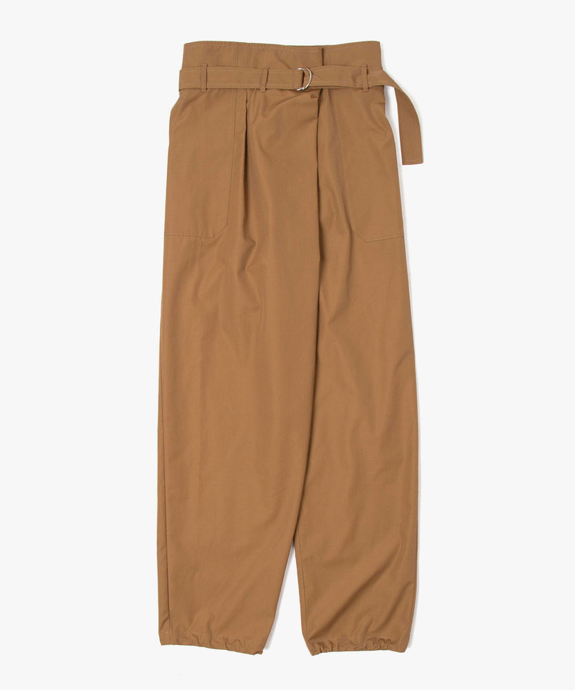 Recycle Polyester / Cotton Twisted Pants