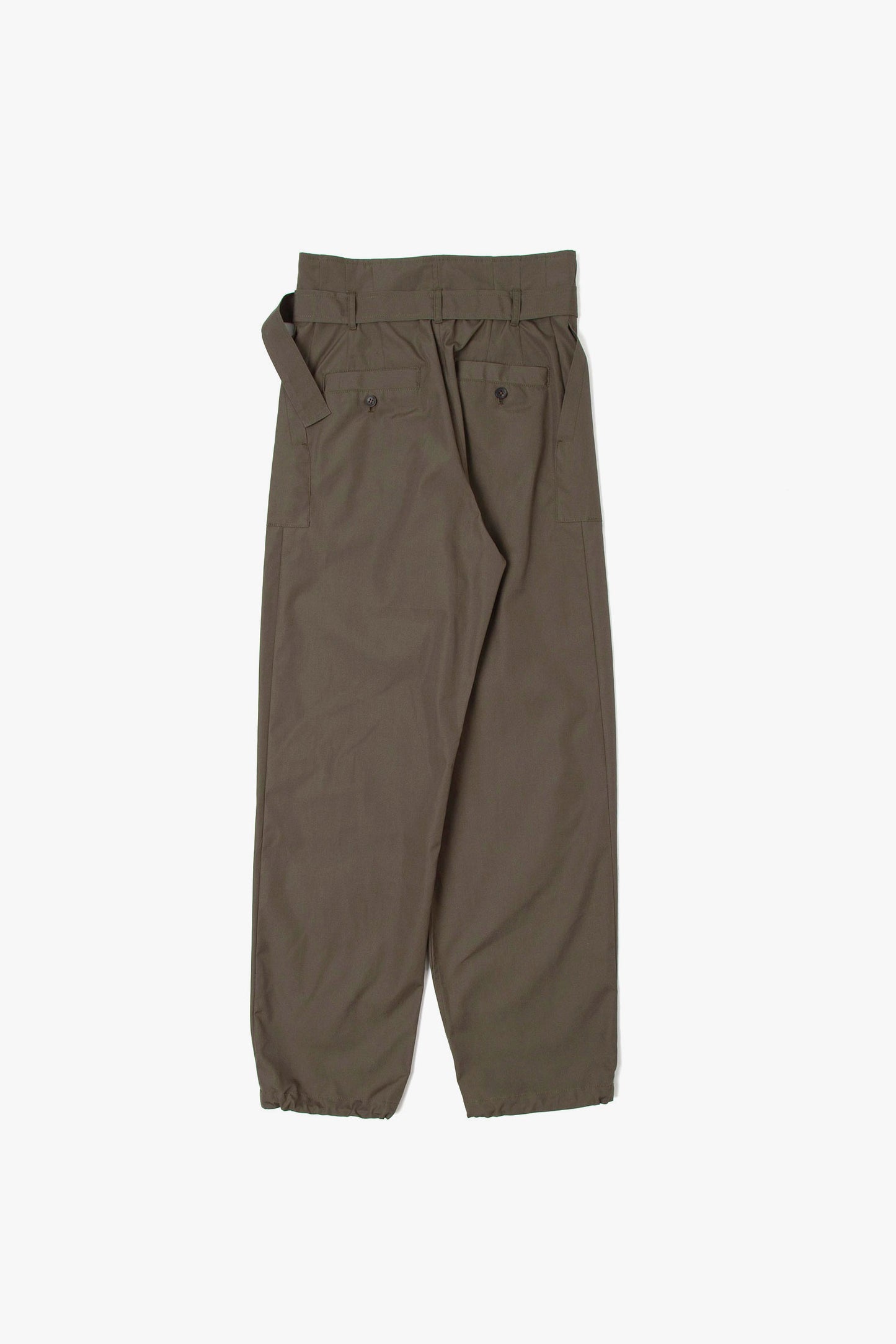 Recycled Polyester/Cotton Twisted Pants