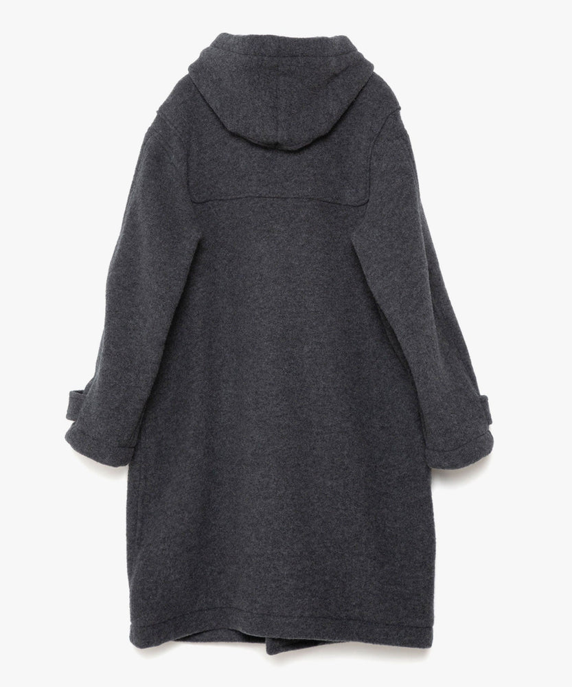 Wool Freece Melton Duffle Coat