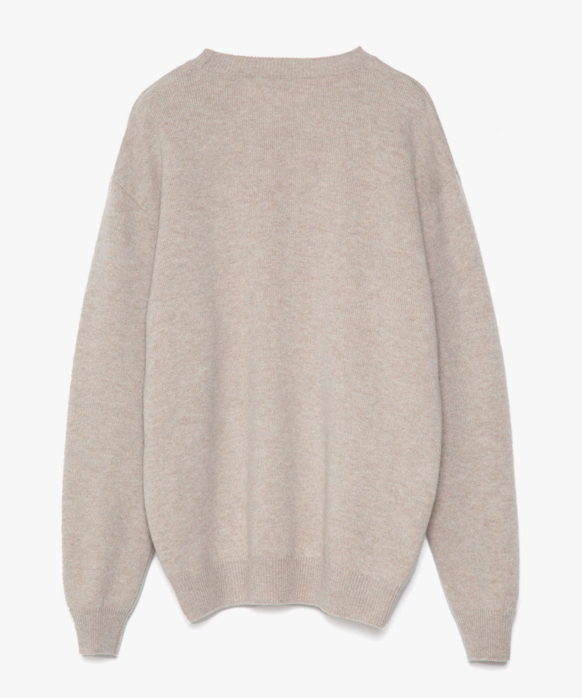 Wool Back Pile Sweater