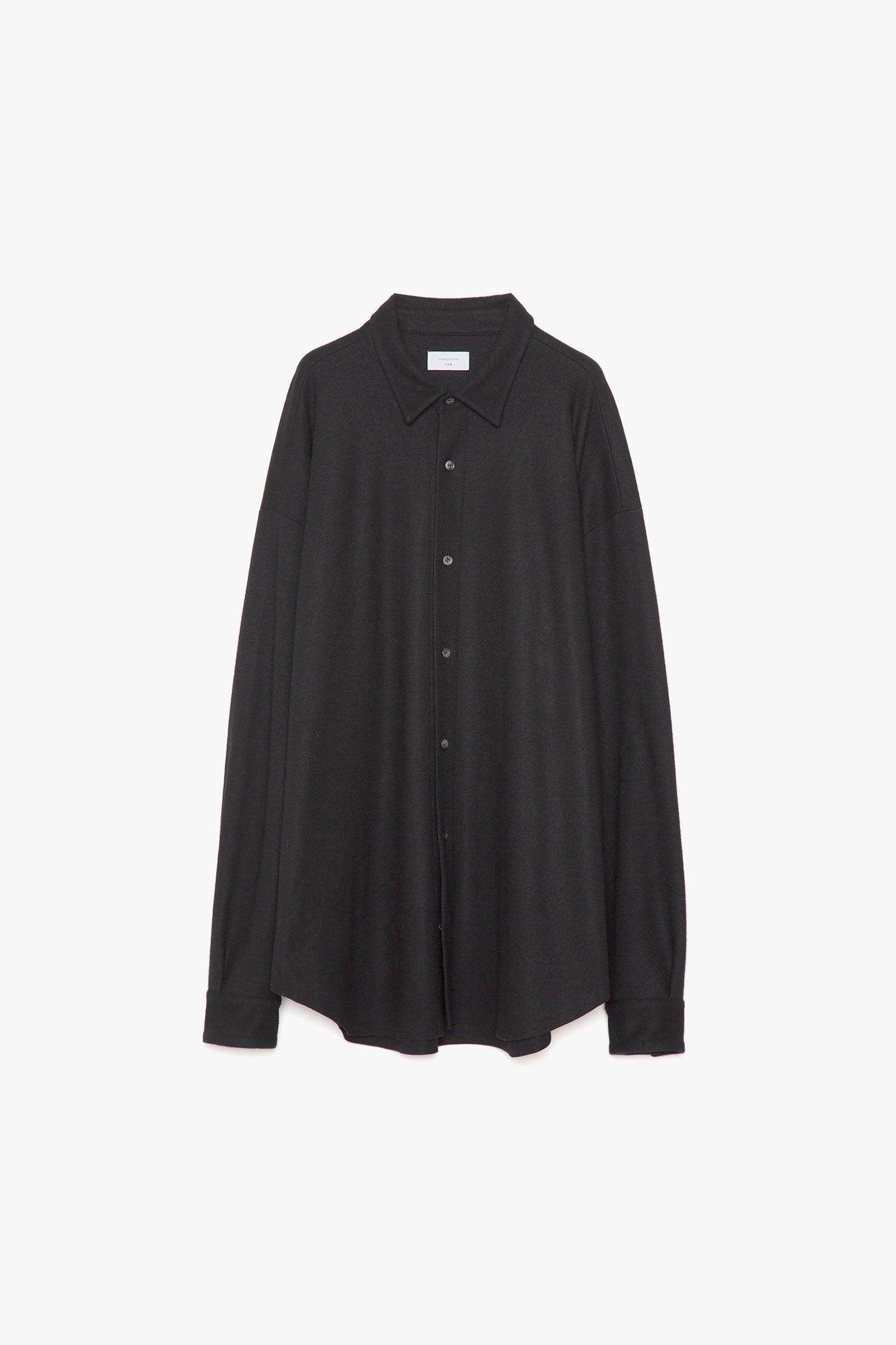 Wool Knit Smooth Shirt
