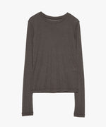 WOOL SHEER JERSEY TOP