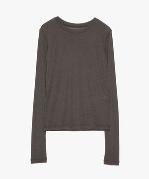 WOOL SHEER JERSEY TOP