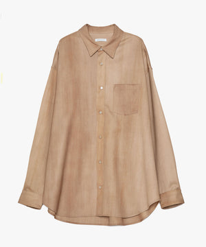 GRADATION WOOL L/S SHT