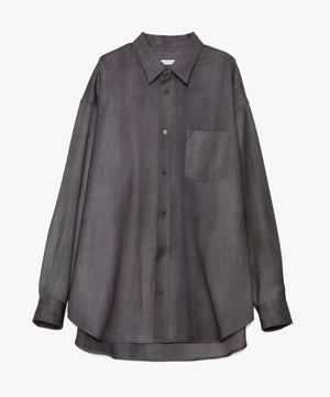 GRADATION WOOL L/S SHT