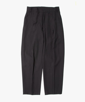 CLEAR WOOL TWILL PANTS