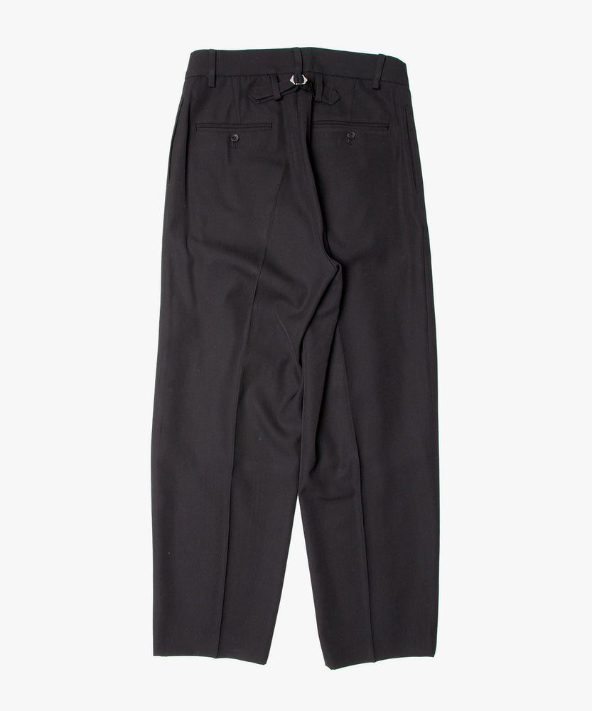 CLEAR WOOL TWILL PANTS