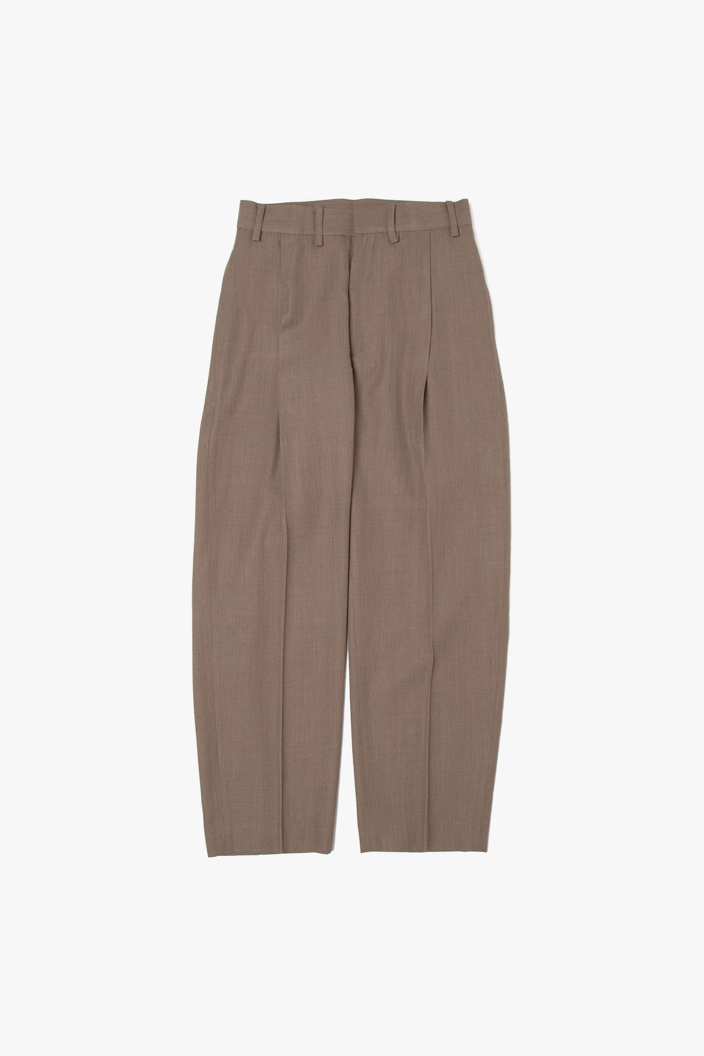 CLEAR WOOL TWILL PANTS