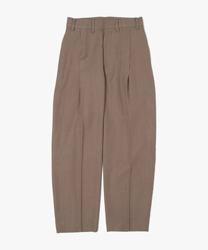 CLEAR WOOL TWILL PANTS