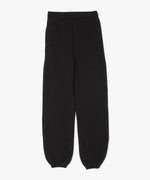 WOOL TERRY KNIT PANTS