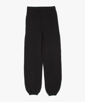 WOOL TERRY KNIT PANTS