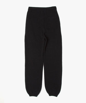 WOOL TERRY KNIT PANTS