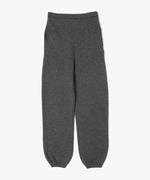 WOOL TERRY KNIT PANTS