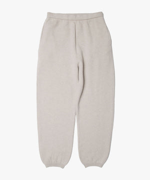 WOOL TERRY KNIT PANTS