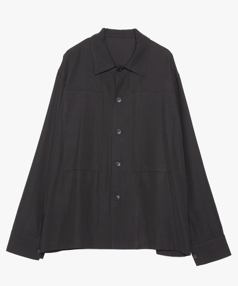 CLEAR WOOL TWILL JKT