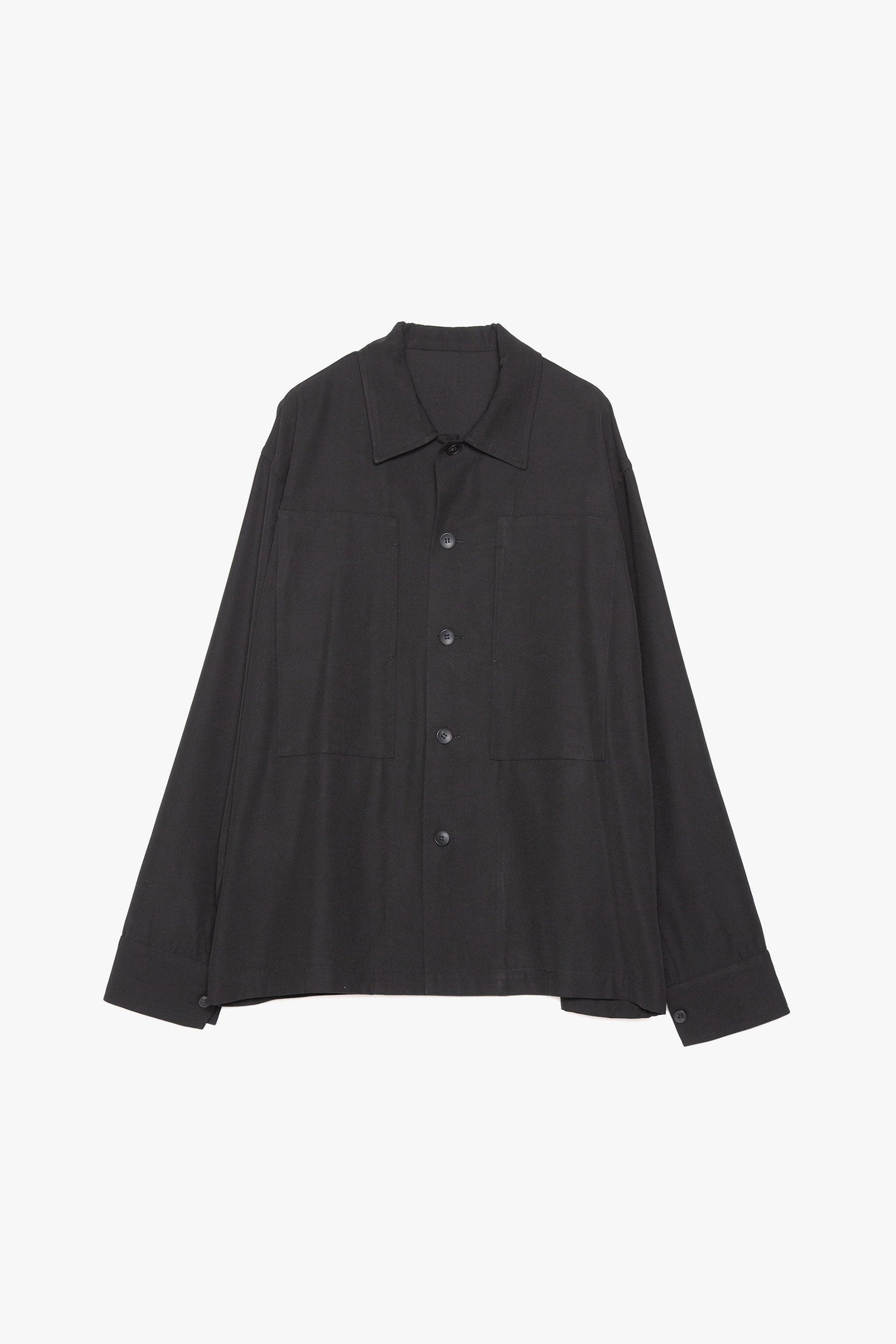 CLEAR WOOL TWILL JACKET