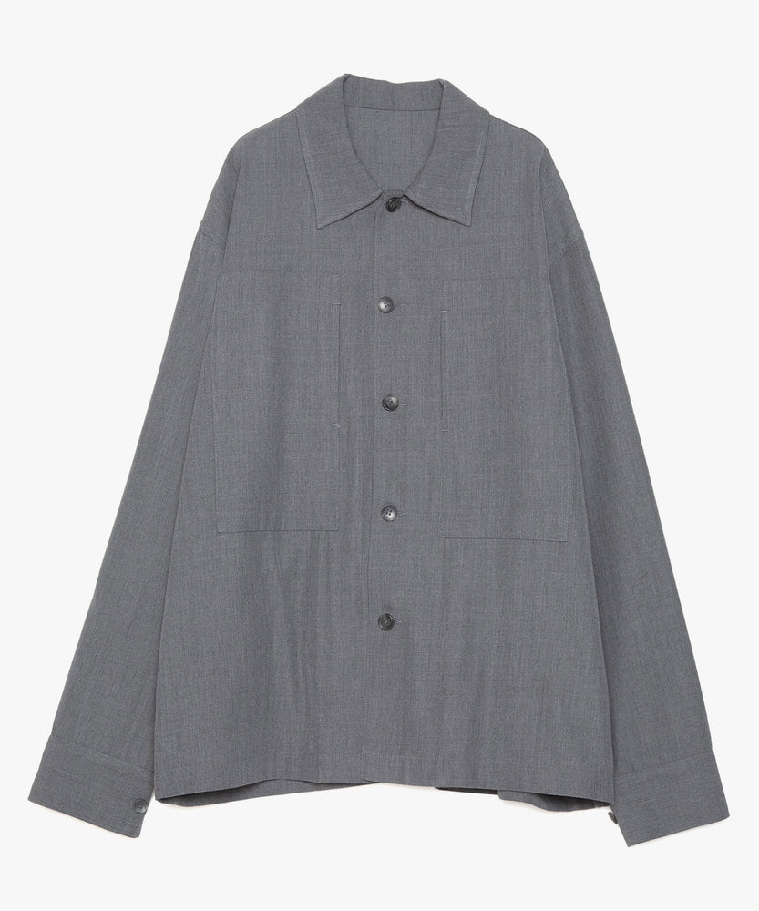 CLEAR WOOL TWILL JKT