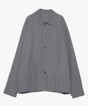 CLEAR WOOL TWILL JKT