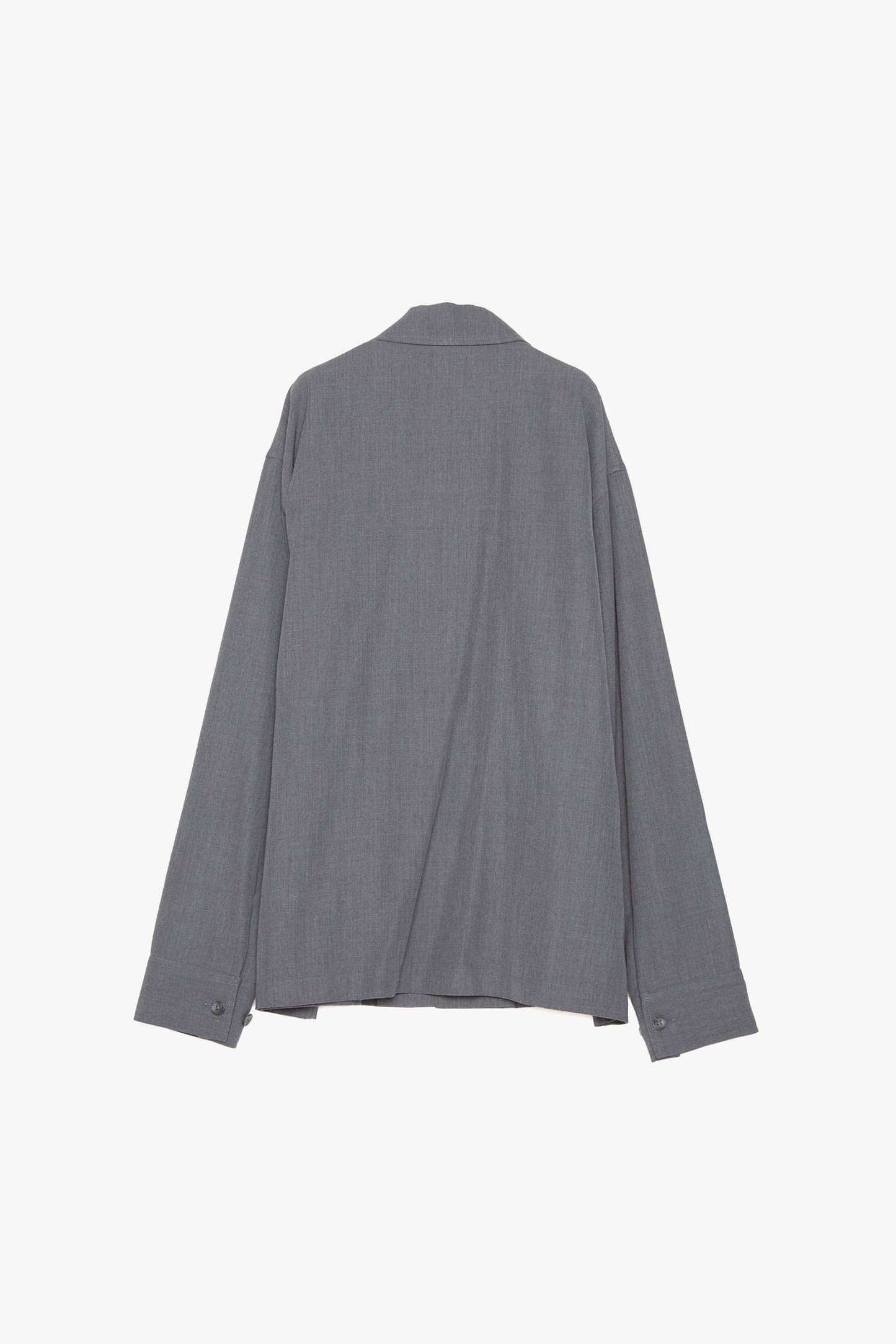 CLEAR WOOL TWILL JACKET
