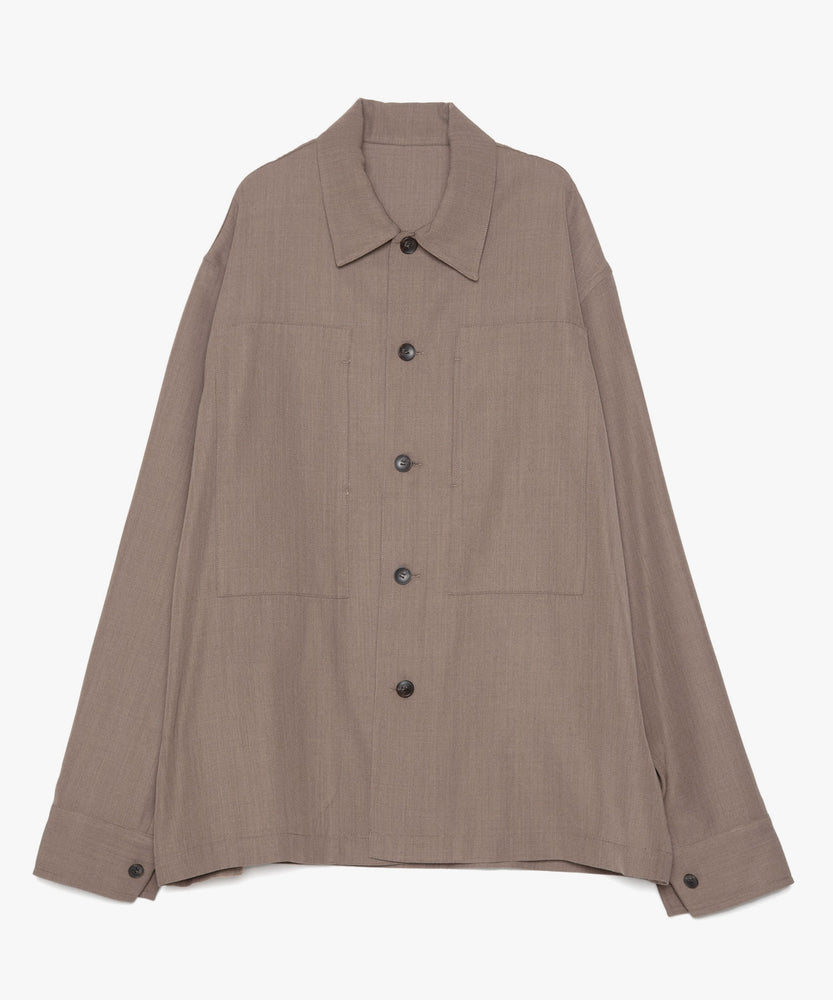 CLEAR WOOL TWILL JKT