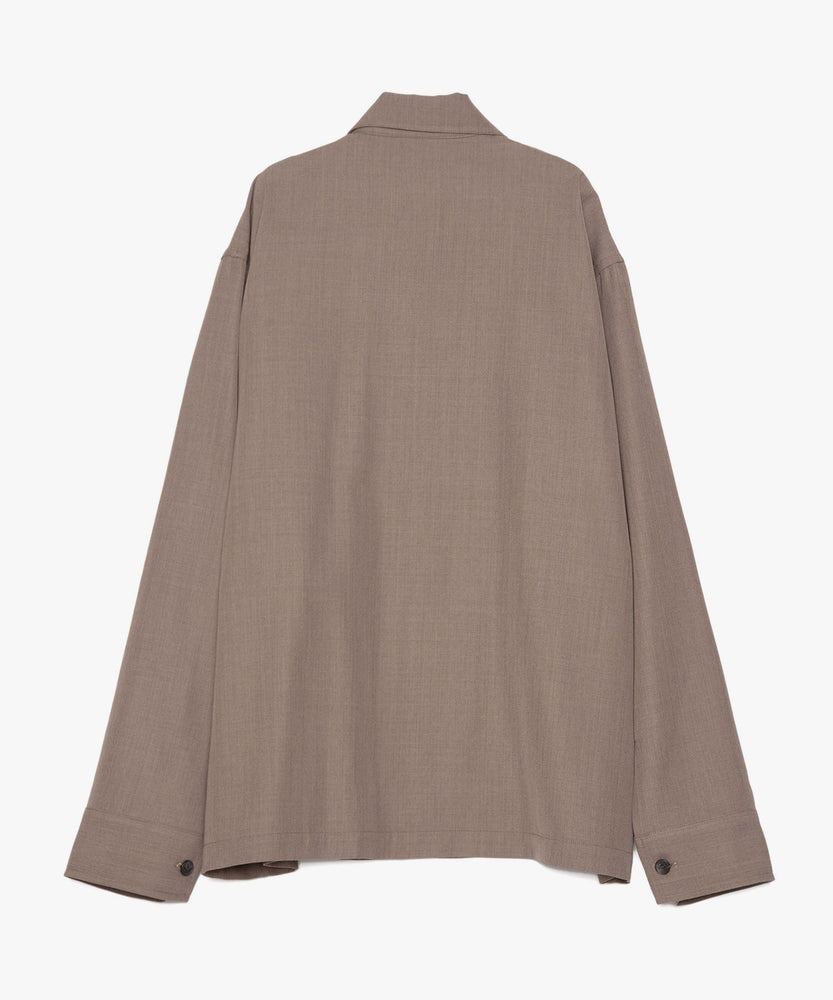 CLEAR WOOL TWILL JKT