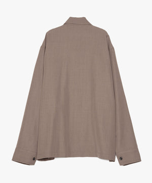 CLEAR WOOL TWILL JKT