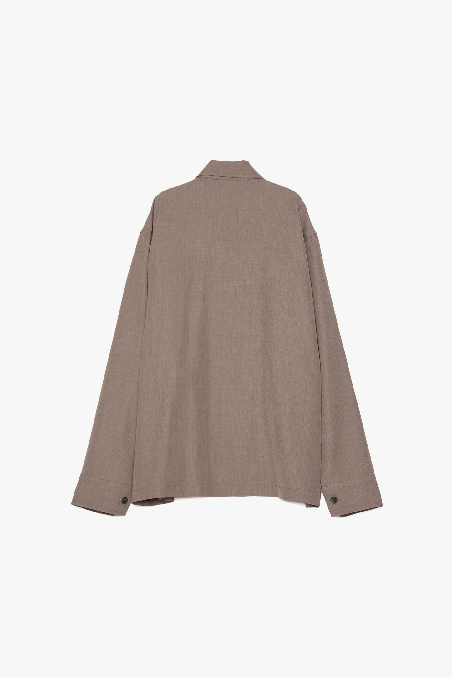 CLEAR WOOL TWILL JACKET