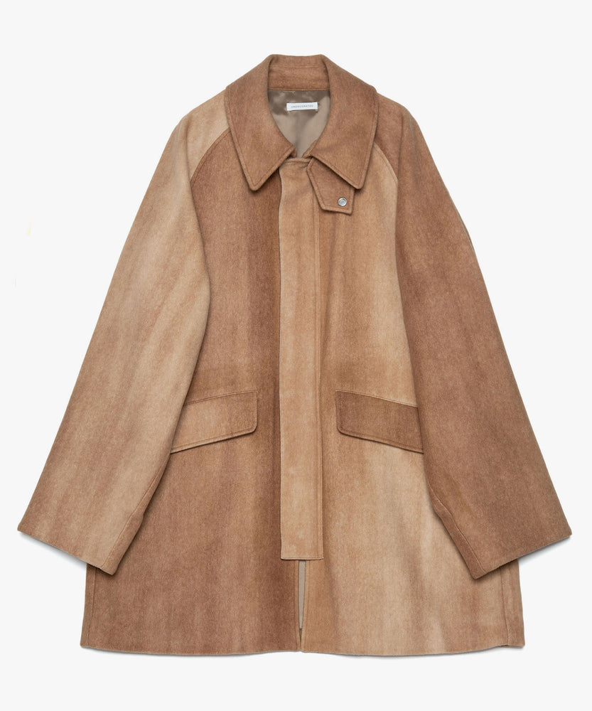 GRADATION WOOL MELTON JKT