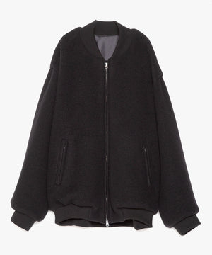 WOOL FLEECE MELTON JKT