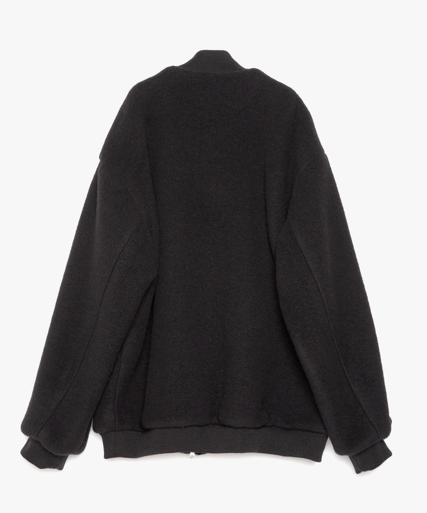 WOOL FLEECE MELTON JKT