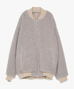WOOL FLEECE MELTON JKT