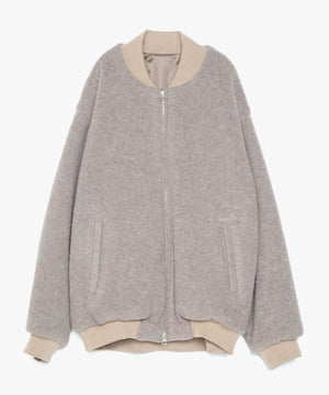 WOOL FLEECE MELTON JKT