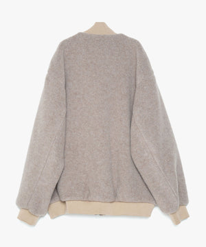 WOOL FLEECE MELTON JKT